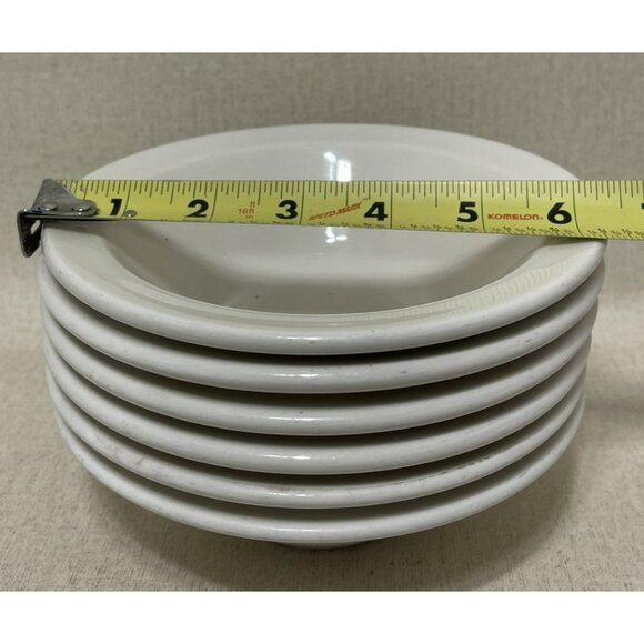 Homer Laughlin Restaurant Ware 6 Inch Bowl Set Of 6 - Picture 3 of 5